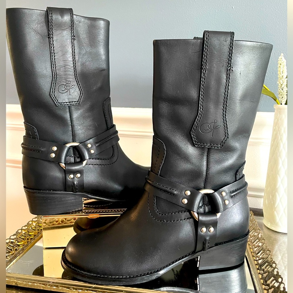 Proenza Schouler Leather Mid-Calf Moto- 38.5
